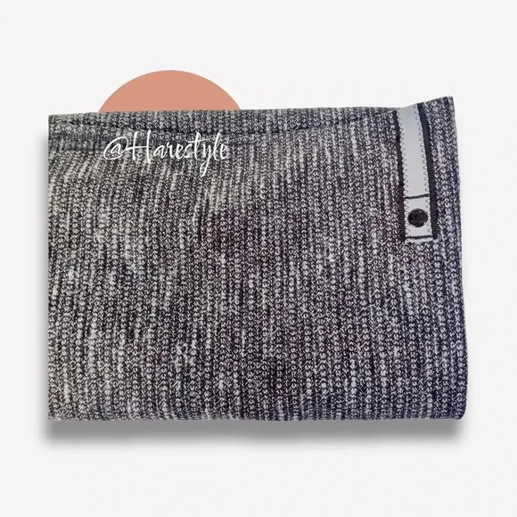 lululemon grey snap side vinyasa scarf - Picture 1 of 10
